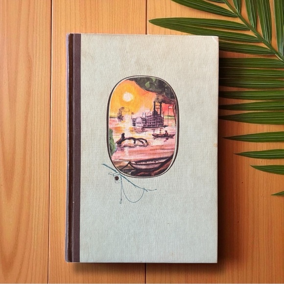 VINTAGE 1948 The Adventures of Huckleberry Finn by Mark Twain | Illustrated - Picture 7 of 14